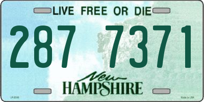NH license plate 2877371