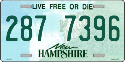 NH license plate 2877396