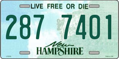 NH license plate 2877401