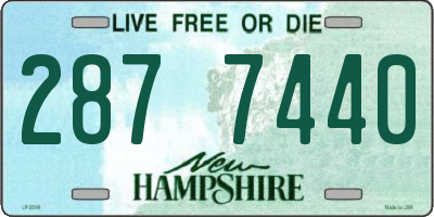 NH license plate 2877440