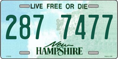 NH license plate 2877477