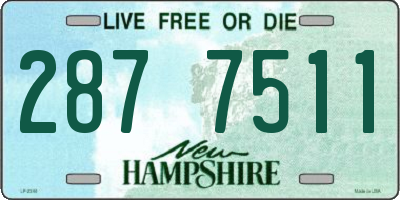 NH license plate 2877511