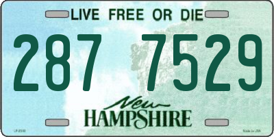 NH license plate 2877529