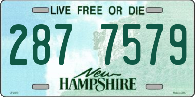 NH license plate 2877579