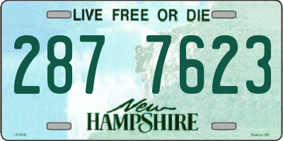 NH license plate 2877623