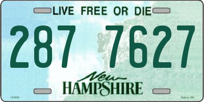 NH license plate 2877627
