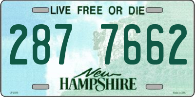 NH license plate 2877662