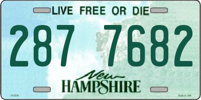 NH license plate 2877682
