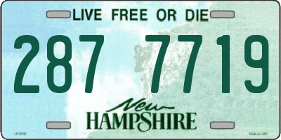 NH license plate 2877719
