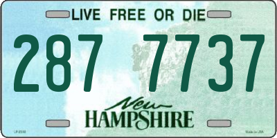 NH license plate 2877737