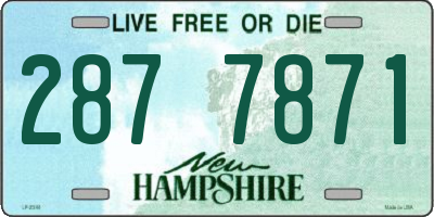NH license plate 2877871