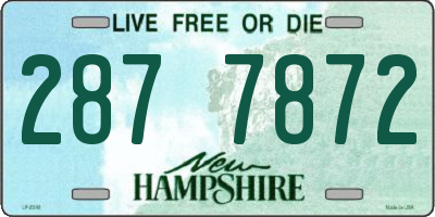 NH license plate 2877872