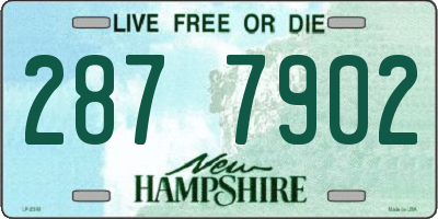 NH license plate 2877902