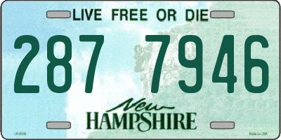 NH license plate 2877946
