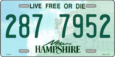NH license plate 2877952