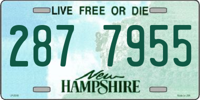 NH license plate 2877955