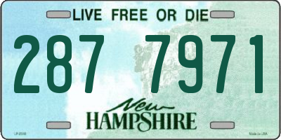 NH license plate 2877971