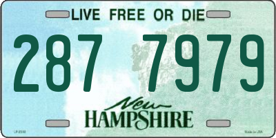 NH license plate 2877979