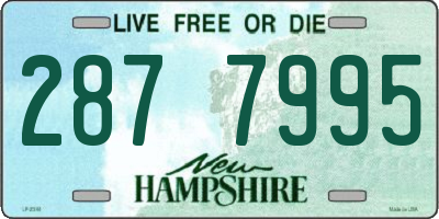 NH license plate 2877995