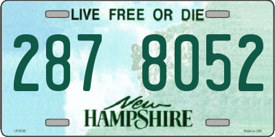 NH license plate 2878052