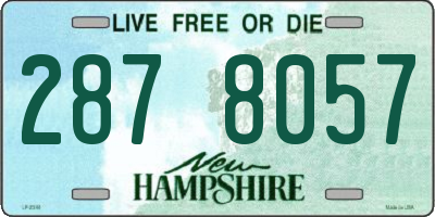 NH license plate 2878057