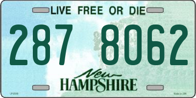 NH license plate 2878062