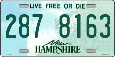 NH license plate 2878163