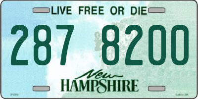 NH license plate 2878200