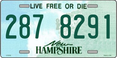 NH license plate 2878291
