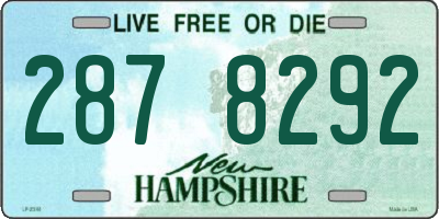 NH license plate 2878292