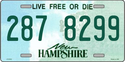 NH license plate 2878299
