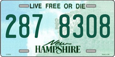 NH license plate 2878308