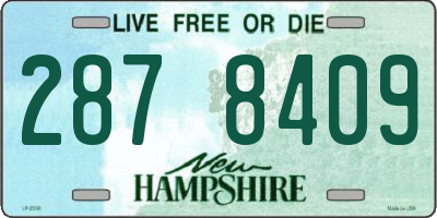 NH license plate 2878409