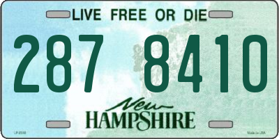 NH license plate 2878410