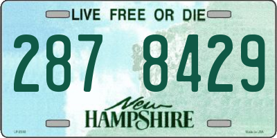 NH license plate 2878429