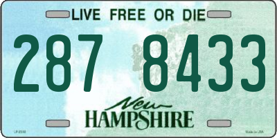 NH license plate 2878433