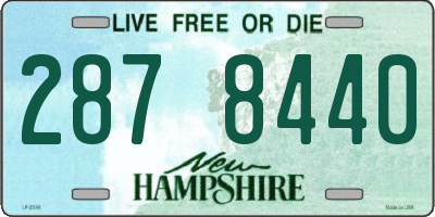 NH license plate 2878440