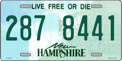 NH license plate 2878441