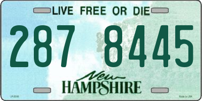 NH license plate 2878445
