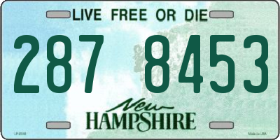 NH license plate 2878453
