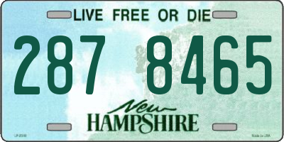 NH license plate 2878465