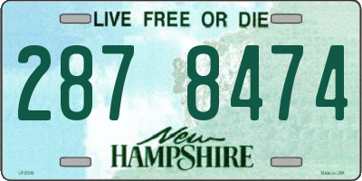 NH license plate 2878474