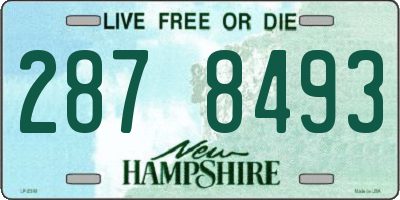 NH license plate 2878493
