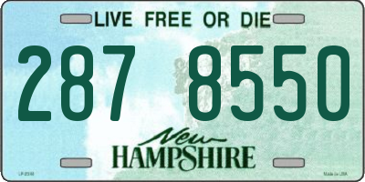 NH license plate 2878550