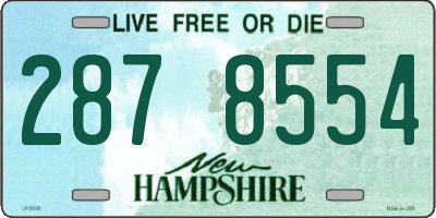 NH license plate 2878554