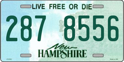 NH license plate 2878556