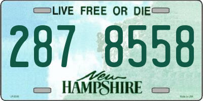 NH license plate 2878558