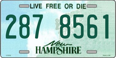 NH license plate 2878561