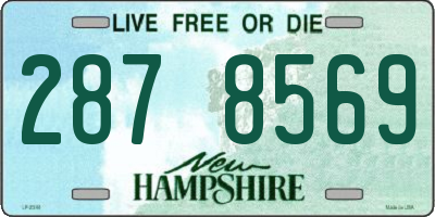 NH license plate 2878569