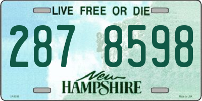NH license plate 2878598